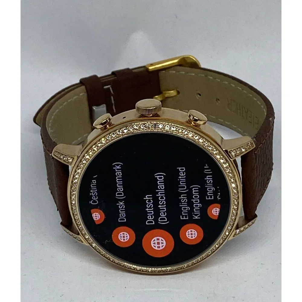 Fossil Gen 4 Authentic Digital Dial Smart Watch Custom Band FTW6011 LT436